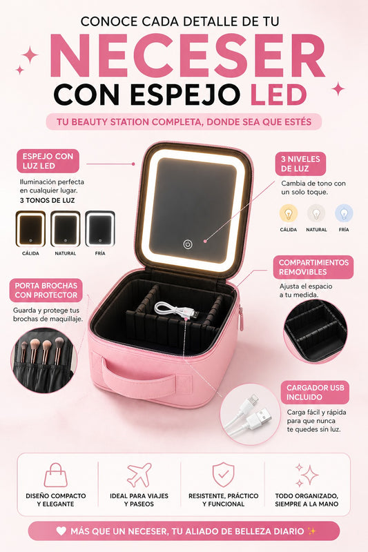 NECESER CON FOCO LED PREMIUM